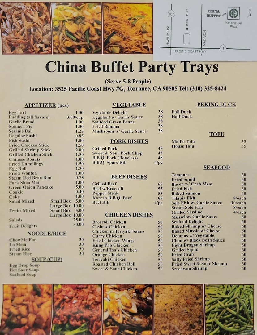 Dessert bar with assorted sweet dishes.